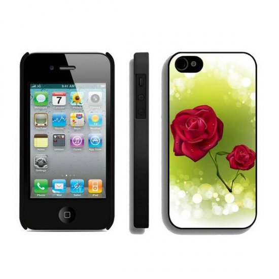 Valentine Roses iPhone 4 4S Cases BYU - Click Image to Close